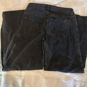 Aeropostale Charcoal Wide Leg Jeans